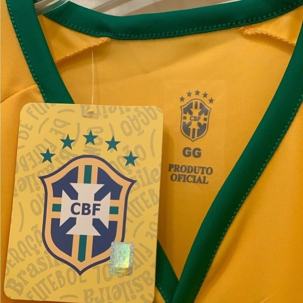 Original CBF Brazil Soccer Jersey. - Picture 5 of 13